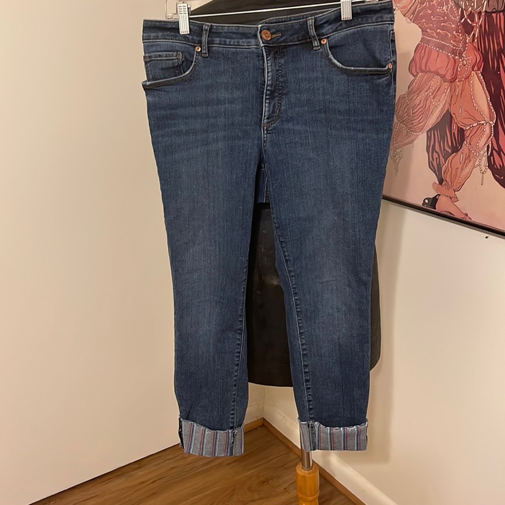 Loft Skinny Crop Jeans 31/12